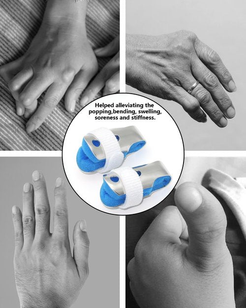 TAROYQASUL Kids Finger Splint, 6 Pcs finger splints for broken finger pinky Support kids finger splint small Braces Arthritis Knuckle Care