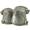 BZTAC Tactical Professional Combat Knee Protective Pads Set Advanced Tactical Gear Set for Outdoor CS Paintball Game Cycling Safety Skateboarding Gear Skates Airsoft Hunting Knee Protection Guard Pads