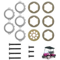 Drive-up Golf Cart Repair Replacement Kit, Rear Axle Brake Repair Kit for Yamaha G29 Drive 2007-2014 Gas or Electric Models, Replaces OEM JW1-G6345-00 JW1-G6336-00
