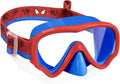 Vvinca Kids Swim Goggles - Anti-Fog & UV Waterproof with Nose Cover | Adjustable Fabric Strap for Ages 3-15
