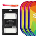 Amoswiz Pickleball Edge Guard Tape, Clear Pickleball Protection Tapes 3 Pcs, No Wrinkling, Suitable for 13MM & 16MM & 20MM Thicknesse Paddles 26MM Width