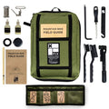 Fix Manufacturing Mountain Bike Repair Kit Portable | Featuring 16 Essential Tools | MTB Chain Breaker, Refillable Lube, Degreaser, Hex, Torx Wrenches, Tape Measure & More