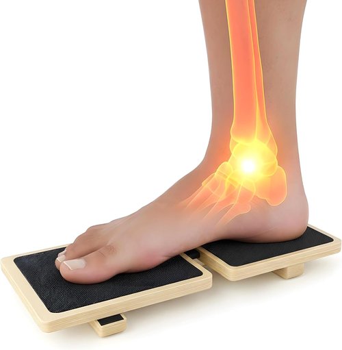 Ankle Balance Board Foot Strengthener Trainer for Sprained Ankle, Posture Corrector, Prevent Injuries,Foot Stretcher for Plantar Fasciitis Relief(1 piece)