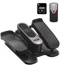 Under Desk Elliptical Machine for Senior Mini Elliptical Leg Exerciser with Remote Control Portable Electric Seated Foot Pedal Exerciser for Home Office