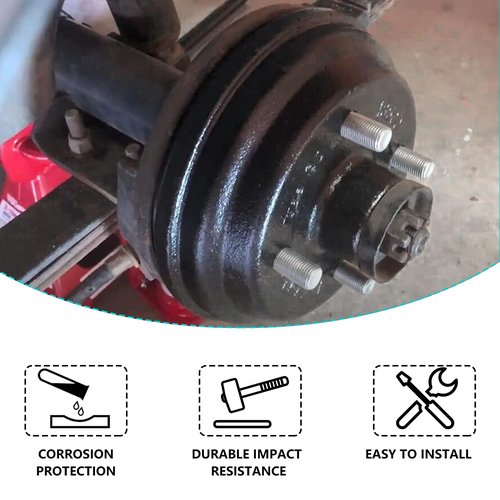 10L0L Golf Cart Brake Drum Hub Assembly for 1982-up EZGO TXT PDS (Electric),1982-1993 2-Cycle Gas Vehicles,Replacement OEM# 19186G1P 19186G1