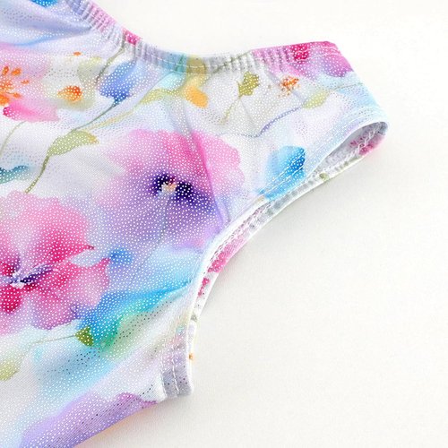 HOZIY Gymnastics Leotards for Girls - Sparkle Unicorn & Leopard Biketard Outfit | Toddler & Kids Sizes