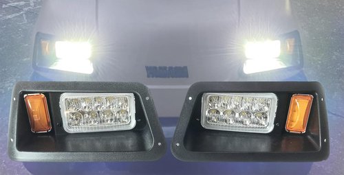 Golf Cart LED light compatible with Yamaha G14, G16, G19, G22 Golf Cart LED Headlight and Tail Light Kit