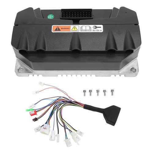Brushless DC Motor Controller, 72V Electric Motorcycle Motor Controller, DK72300S Sine Control for QS Motor Electric Motorcycle Mobility Scooter