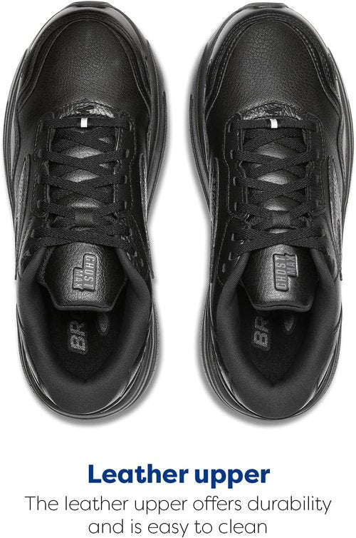 Brooks Ghost Max Running Shoes - Suede/Leather Comfort for Men | Ideal for Walking & Running