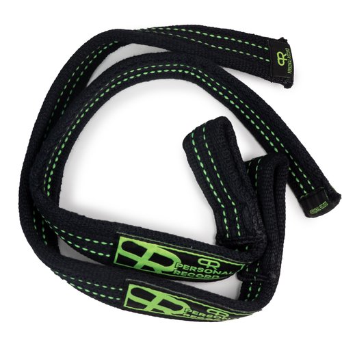 PR PR Lifting Straps for Weightlifting – Heavy Duty Deadlift Straps with Extra Thick Material for Grip & Wrist Support – Gym Wrist Straps for Powerlifting, Bodybuilding, Strength Training (Black Neon)