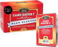 Cardboard Gold Card Saver 1 | 200 Count Semi-Rigid Card Holders - PSA-Approved Trading Card Protectors