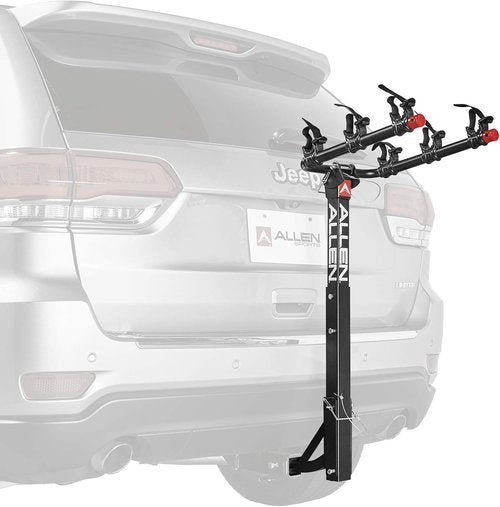 Allen Sports 3-Bike Hitch Rack - Durable Design for 1.25" & 2" Hitches | Easy Installation