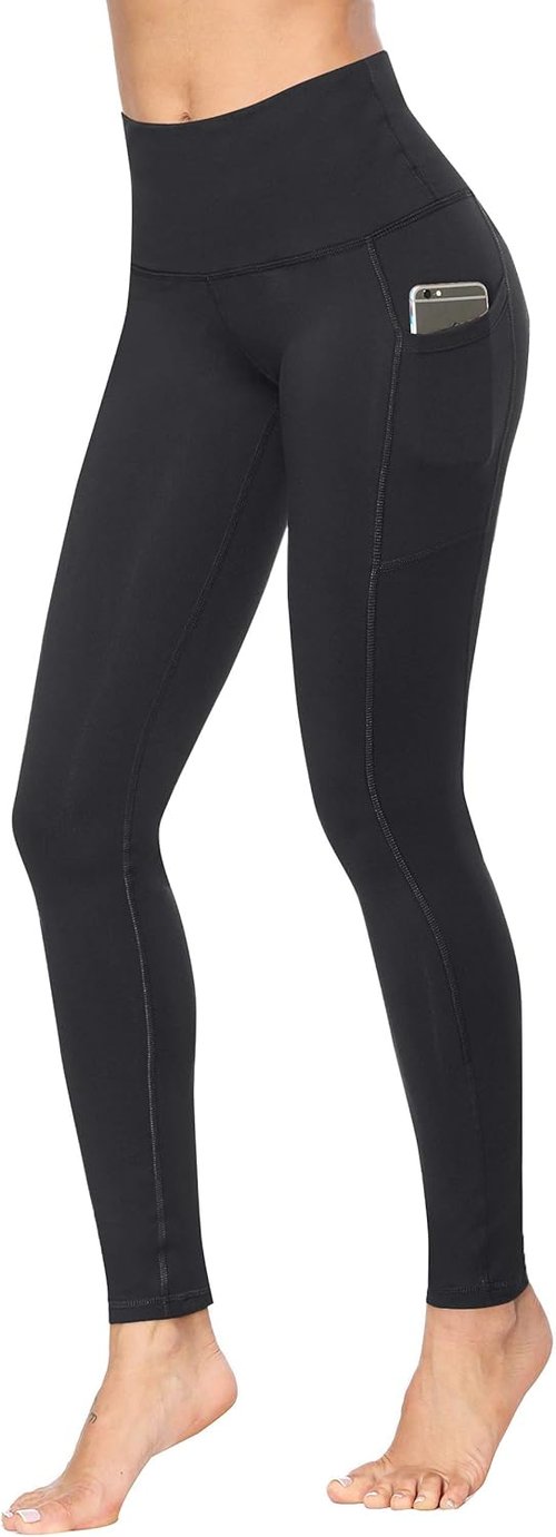 Fengbay High Waist Yoga Pants - Tummy Control Leggings with Pockets for Women | 2 Pack