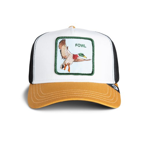 Goorin The Fowl Duck Trucker Hat, Snow, Adult One Size, Unisex