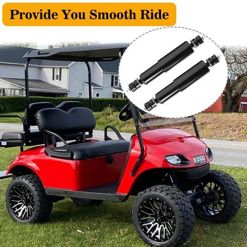 EZGO TXT Shocks 1994-Up Gas and Electric EZGO TXT Front or Rear Shock Absorbers EZGO TXT Medalist Golf Carts Replaces OEM #70248-G01, 76418-G01, 70324-G01,Nivel Part #5006