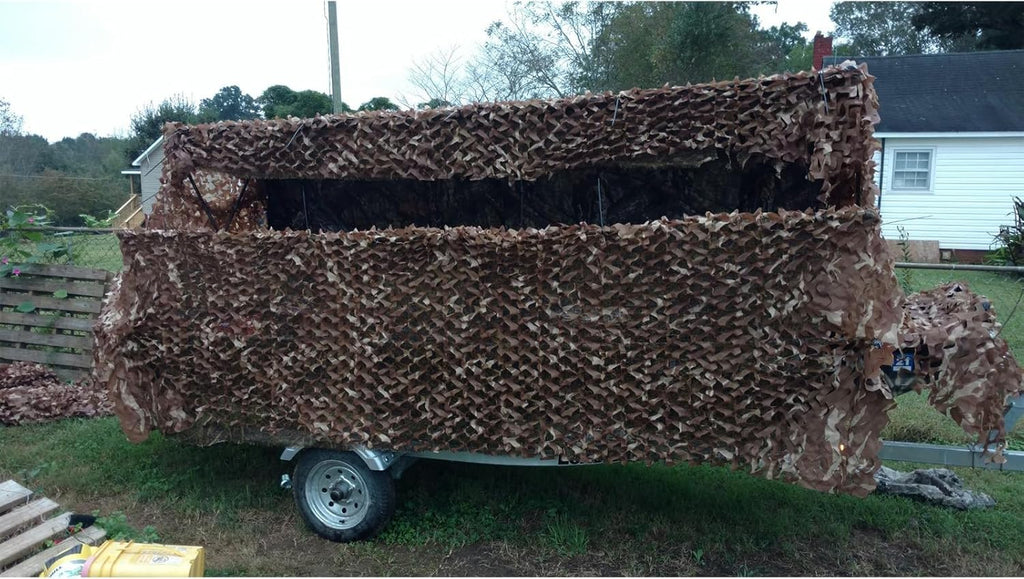 Sitong Camo Netting - Versatile Bulk Roll for Hunting, Military Decor & Sunshade | Durable Outdoor Use