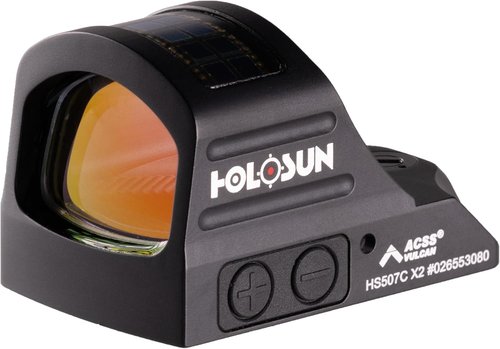 Holosun HS507C-X2 Red/Green Dot Sight - ACSS Vulcan Reticle for Enhanced Target Acquisition