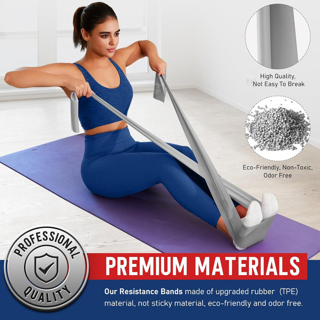 WALITO Resistance Bands - Versatile Exercise Bands for Strength Training & Rehab | Ideal for Home Gym