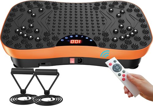 AXV Vibration Plate - Full Body Fitness Machine for Weight Loss | Lymphatic Drainage & Shaking Workout