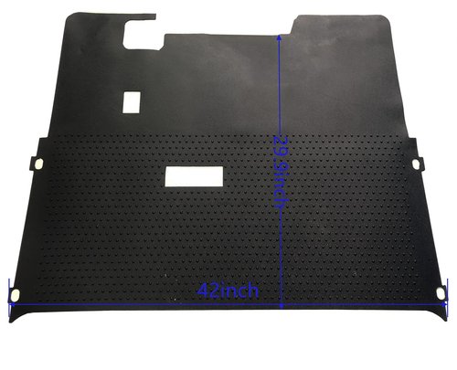 Golf Cart Floor Mat for EZGO E-Z-GO TXT factory size Floor Mat For 2001.5-Up golf cart Black Rubber