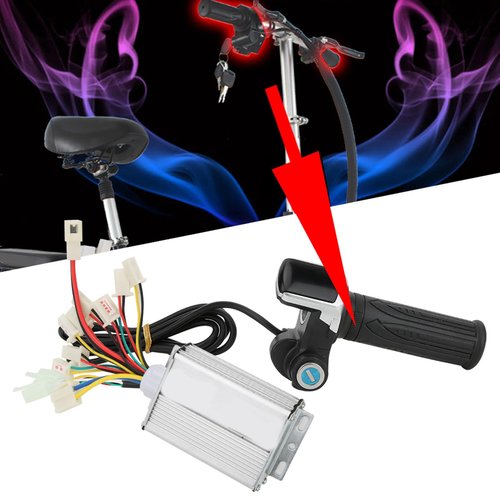 Keenso 36v Controller, Multifunctional 1000w Ebike Throttle Speed Controller for Electrical Scooter E Bike Bicycle Tricycle