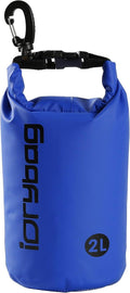 IDRYBAG Waterproof Dry Bag for Kayaking | Versatile Sizes 2L, 5L, 10L, 15L, 20L for Boating