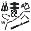 WNOEY LAT Pulldown Attachments, Cable Machine Attachment Gym Accessories, Cable Attachments for Gym, Home Gym Accessories (19PCS)