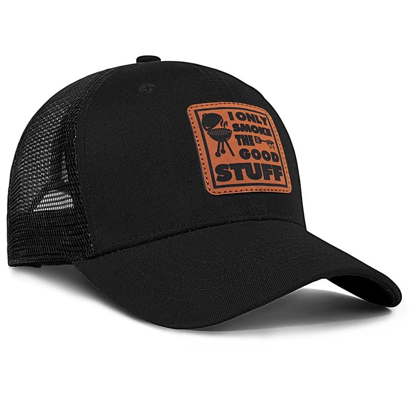 Men's Grilling Hat - Funny Chef BBQ Cap 01.black-1+One Size