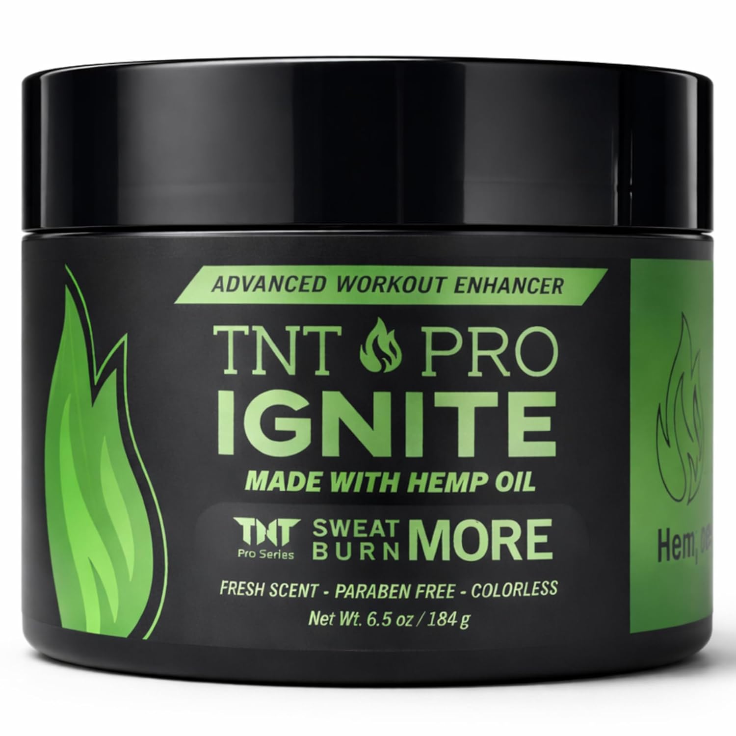 TNT Pro Ignite Sweat Cream - Firming & Tightening Pre-Workout Hot Gel for Enhanced Performance