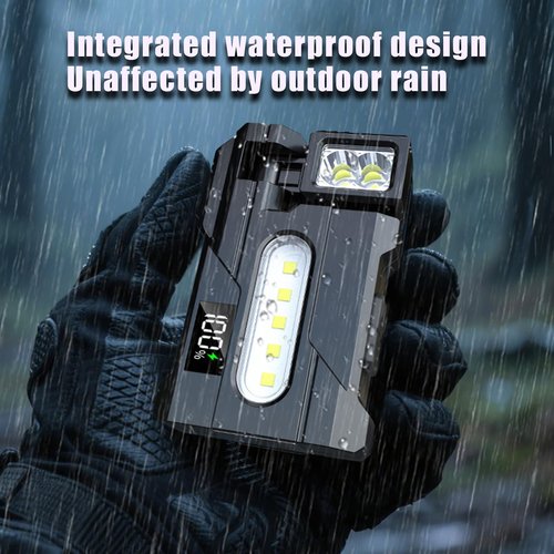 HOSYH G5 Flashlight,Ultra-Compact 800 Lumens Rechargeable EDC Flashlight, Powerful LED G5 Flash Light for Everyday Carry & Outdoor Use,1200mAh