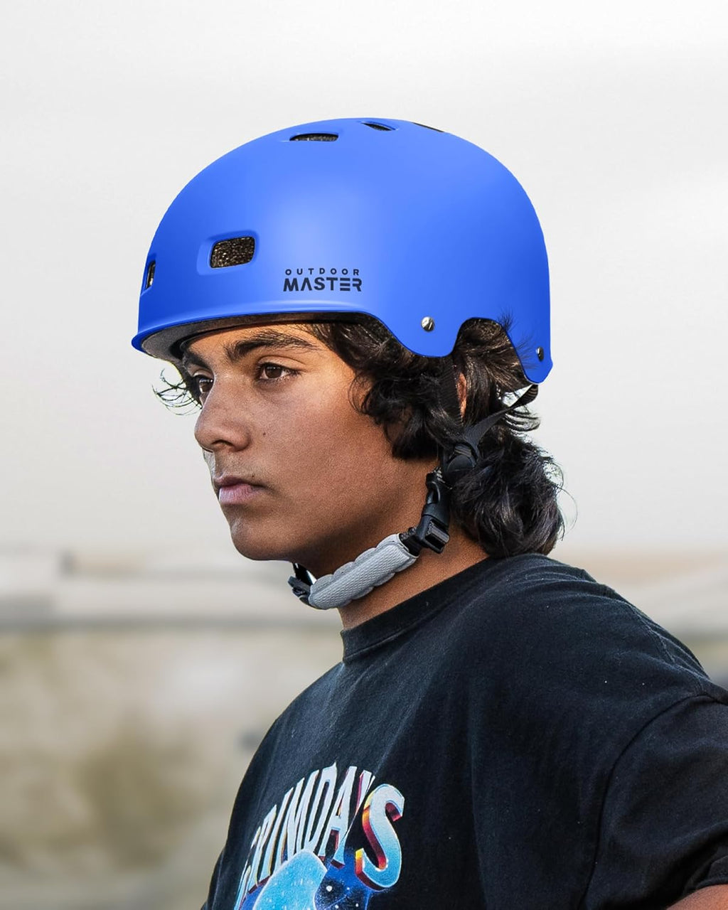 OutdoorMaster Skateboard Cycling Helmet - Multi-Sport Safety with Removable Liners | Kids, Youth & Adults