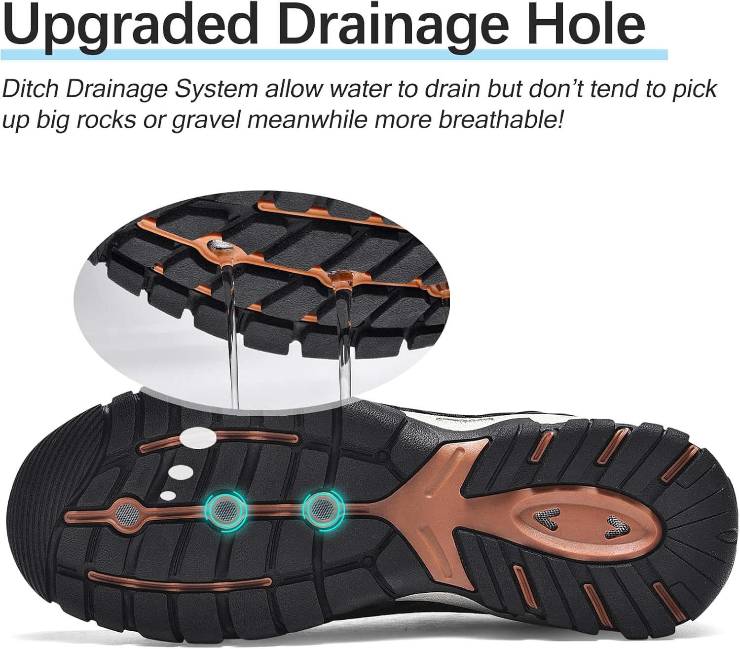 Skiennix Water Shoes - Quick Drying Aqua Footwear for Men | Ideal for Hiking, Fishing & Beach Activities