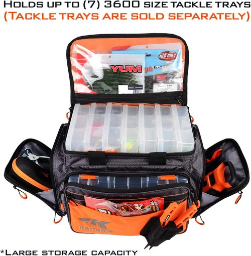 KastKing Fishing Tackle Bags - Saltwater Resistant Storage for All Your Gear - Durable & Spacious