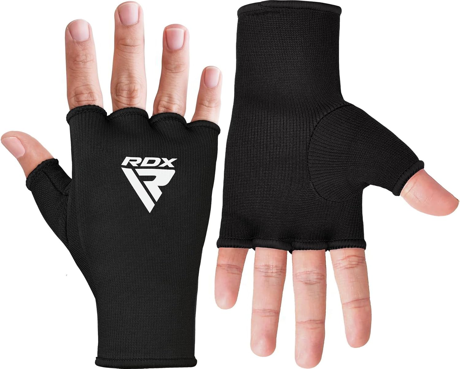 RDX Boxing Hand Wraps - Elasticated Inner Gloves for Men & Women | Fist Protection for MMA, Muay Thai, Kickboxing