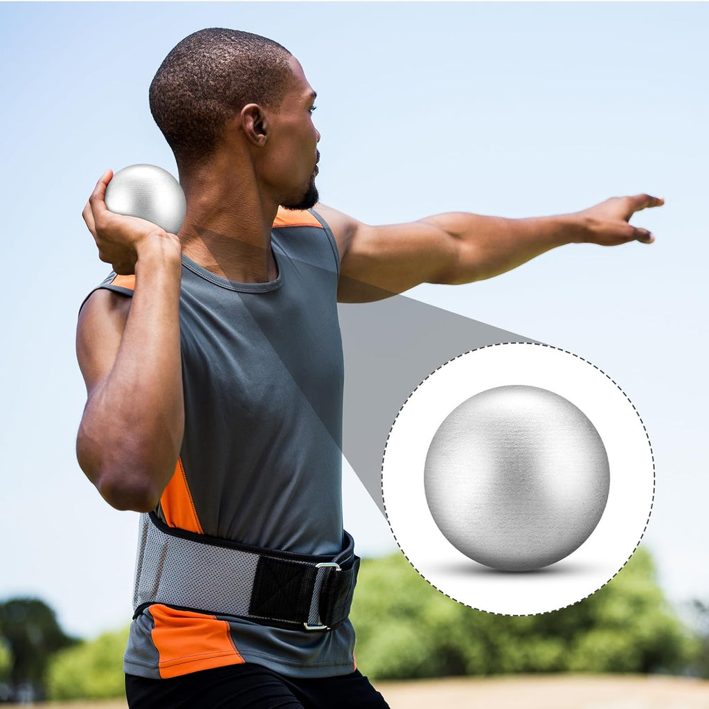 Skiennix Throwing Discus & Iron Shot Put Ball Set - Ideal Training Equipment for Beginners | Outdoor Practice