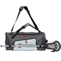 Silverfin Lacrosse Bag IMPROVED! |2 Stick Holders & Pockets for All of Your Lacrosse Equipment |Use as a Backpack or Duffel Bag| Lacrosse Gear Bag for Boys, Youth, Men With Adjustable Shoulder Straps