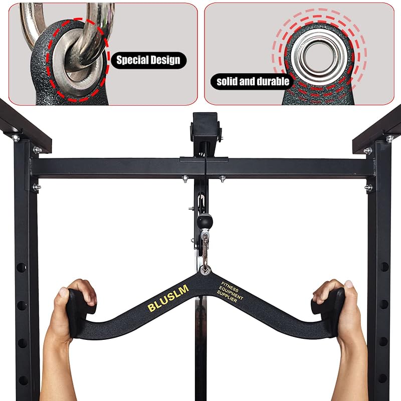 Lat Pulldown Bar Attachment for Cable Machine - V-Bar Pronation Grip (Variation BL05)