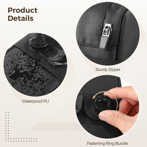 Road Bike Saddle Bag, Under Seat Bike Bag, Small Bike Storage Bag for Road Cycling, Quick Release Buckle, Waterproof PU Material