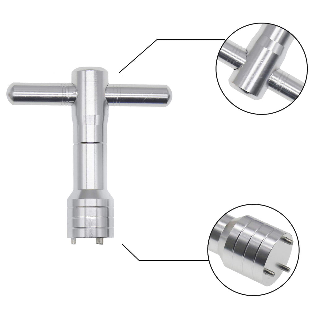 Seacloud Golf Weight Wrench Tool 3-Prong Compatible with Taylormade TP Collection Putter Silver