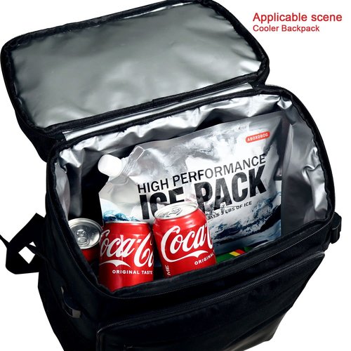 ABOXOBOG Reusable Ice Packs for Coolers Long Lasting Gel Freezer Packs for Cooler Bag Backpacks, Lunch Box, Cooler Bag, Keeps Food Cold Fresh (Set of 4)