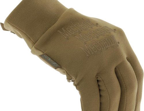 Mechanix Wear ColdWork Winter Work Gloves - SoftShell Micro-Fleece Liner - Touchscreen Compatible - Small - Coyote Brown