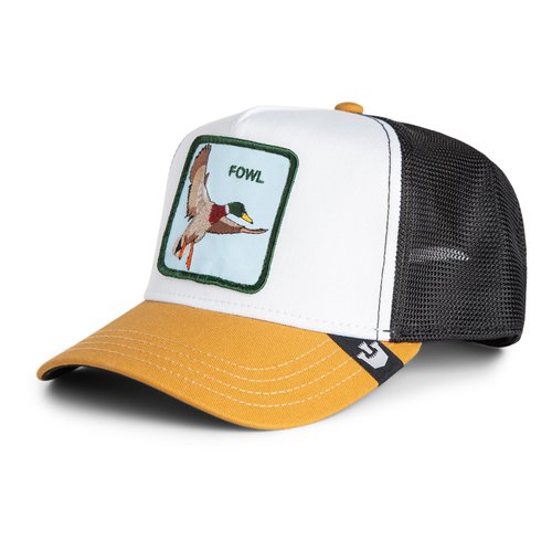 Goorin The Fowl Duck Trucker Hat, Snow, Adult One Size, Unisex