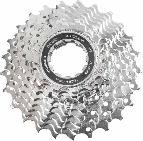 Shimano Unisex's HG500 Cassette, Silver, 11-25