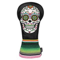 SHABIER Black Golf Driver Headcover with Skull Design for Golf Driver Club