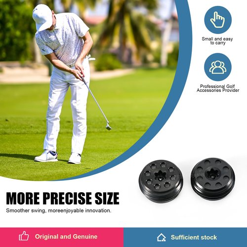 TokongsenXizali Golf Club Weight - 1Pc Adjustable Head Weight Screw for PXG GEN 4, GEN 5, GEN 6, Models 0311P, 0311XP, 0211, 0811 - Black (1Pcs 20g)