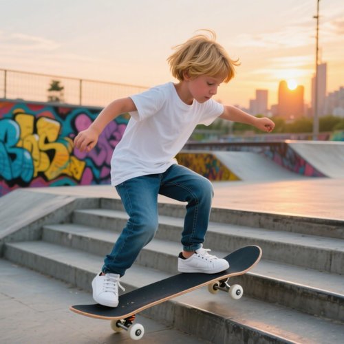 Skateboards for Beginner (red)