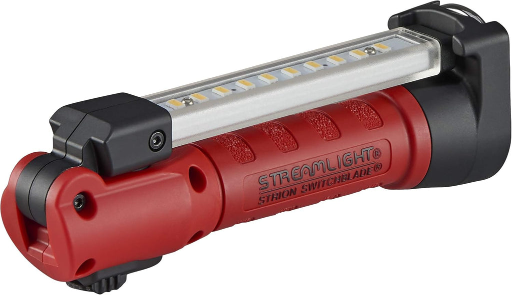 Streamlight 74850 Strion Switchblade LED Work Light - 500 Lumens, Rechargeable, Compact, Red