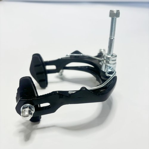 Bike Brake Calipers Set C Brake Caliper Rear & Front Brakes Kit Aluminum Alloy Side Pull Brake for MTB Mountain Bike, Road Bicycle (1 Pair) (Black)