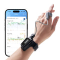 Wellue Wrist Pulse Oximeter - O2 Monitor with 100-Hour Battery Life | Track Blood Oxygen & Pulse Rate