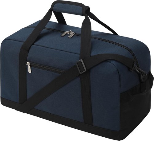 Apenze Small Gym Bag - 18-Inch Navy Blue Carry-On Duffel for Weekend Travel